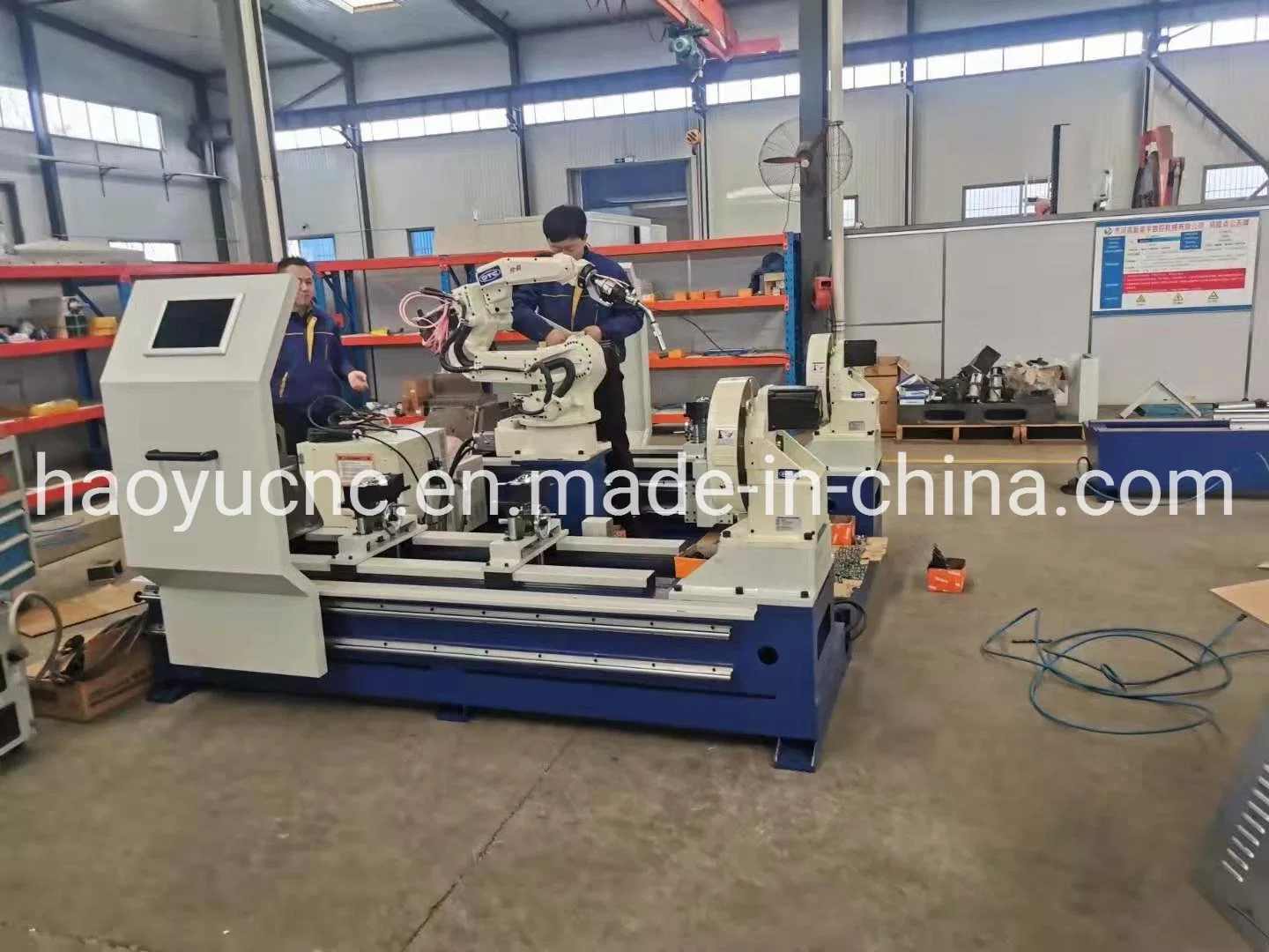 Industry Production Line CNC Arc Automatic MIG TIG Aluminum Stainless Steel Gas Water Fuel Tank End Dome Seam Robot Welding Machine