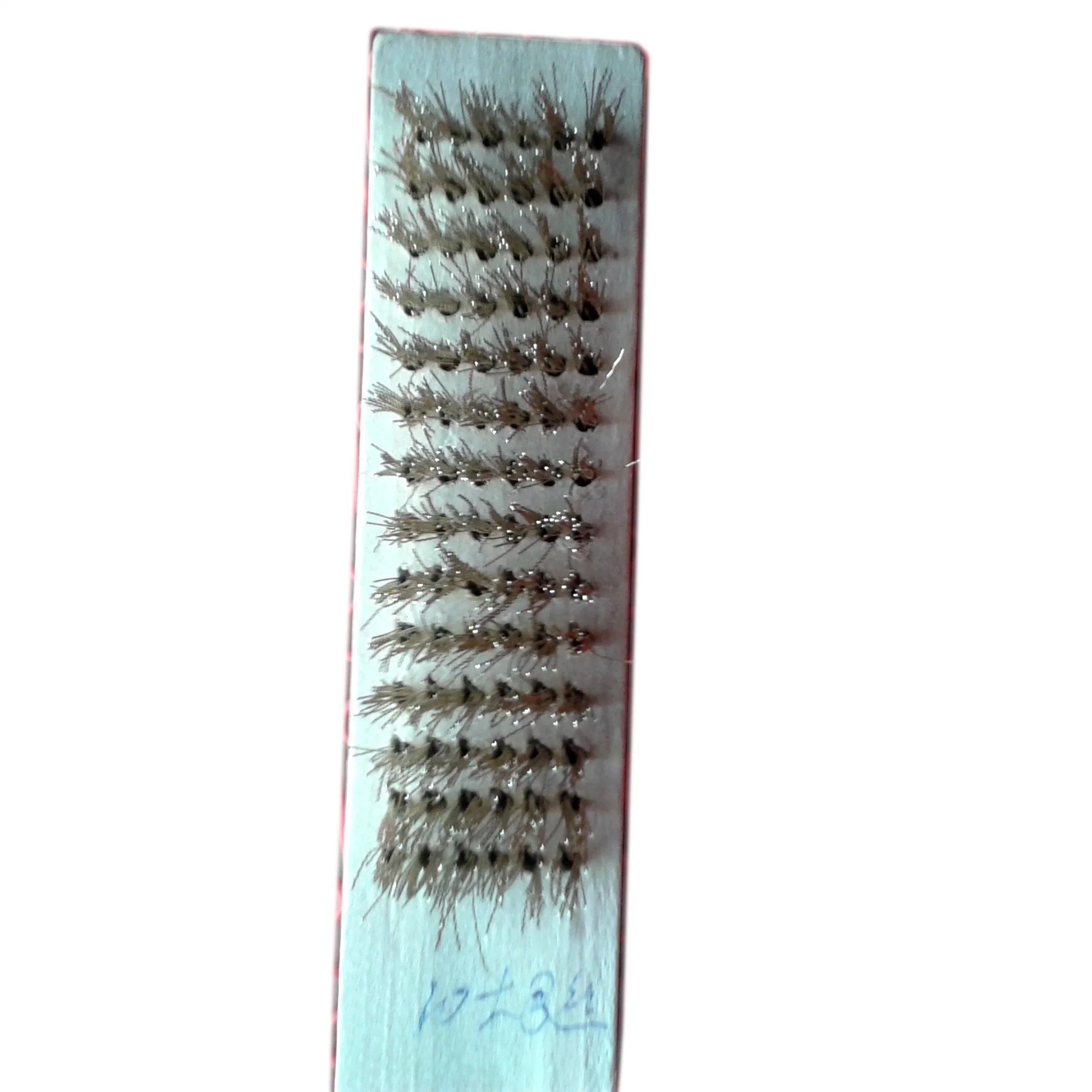 12inch Wooden Handle Copper Wire Polishing Brush (YY-530)