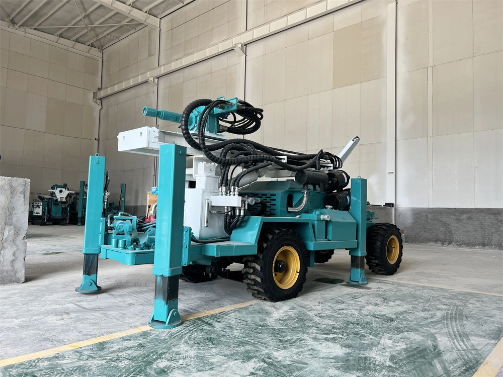 New 105kw (6 Cylinder) Portable Water Well Drilling Machine Agriculture Machinery Equipment