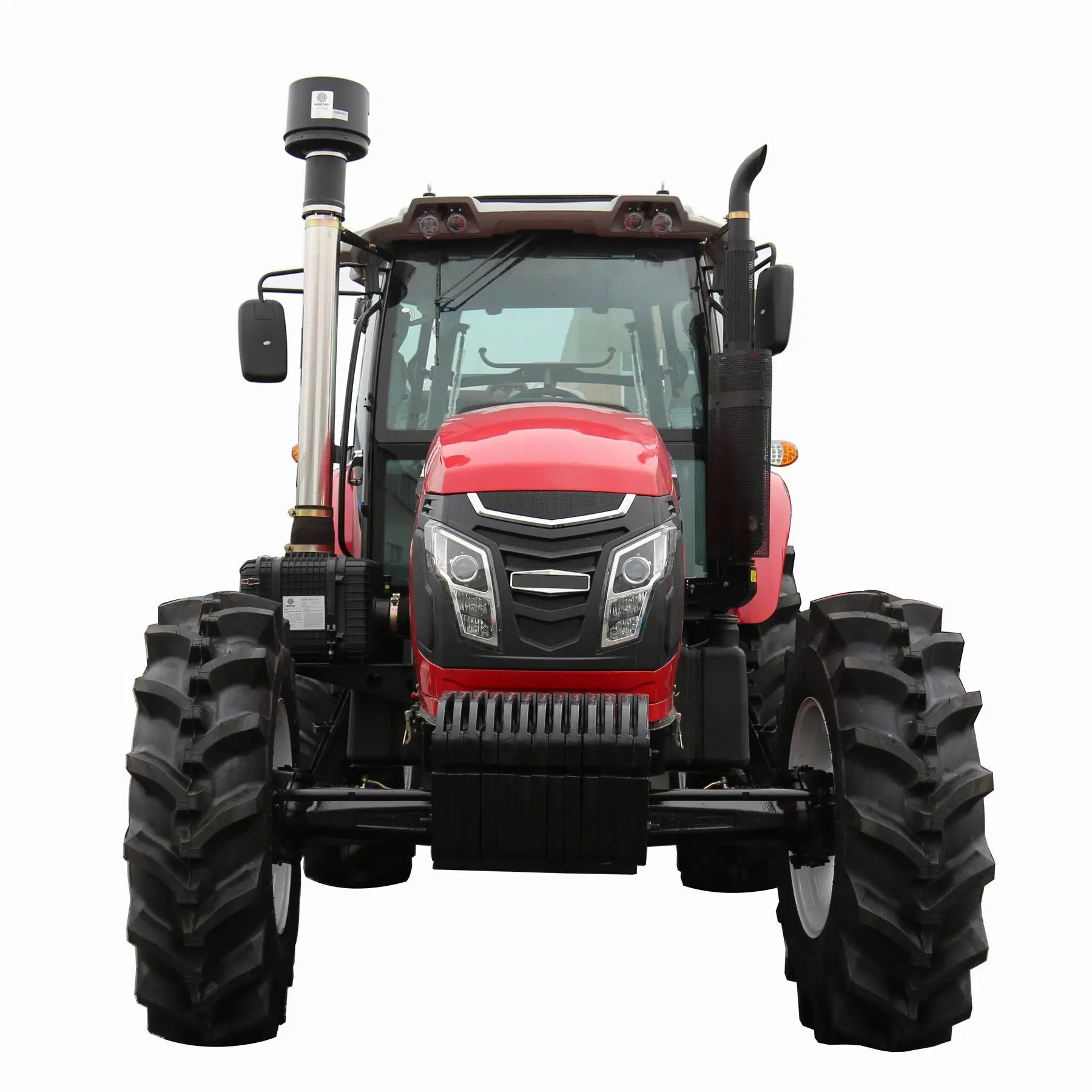 Chinese Agricultural Machinery Manufacturer 150HP 1504 Big Farm Tractor Cheap Price of Tractor with Yto Engine 4WD Air Conditioner Cooled in Ghana Kenya