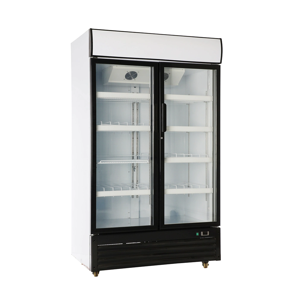 Grt-dB-420fb Comercial Puerta de Vidrio Simple Vertical Vitrina Refrigerador Congelador Enfriador