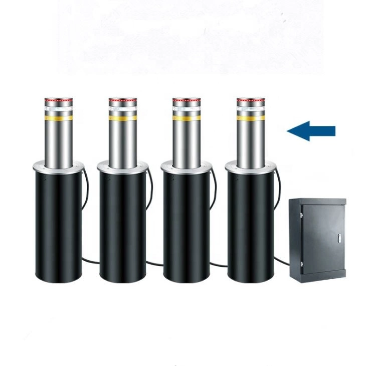 Traffic Anti-Terro Automatische Rsing Hydraulische Bollard Einziehbare Bollard Access Control Sicherheitssystem