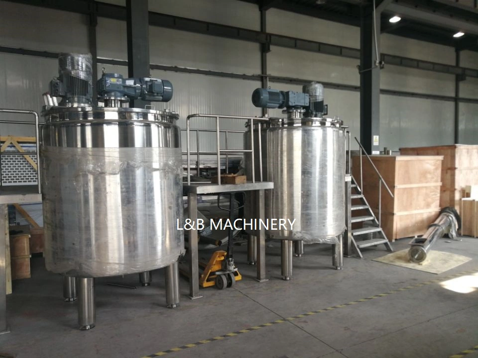 500 Liter Pressure Type Stainless Steel Jacketed Vessel