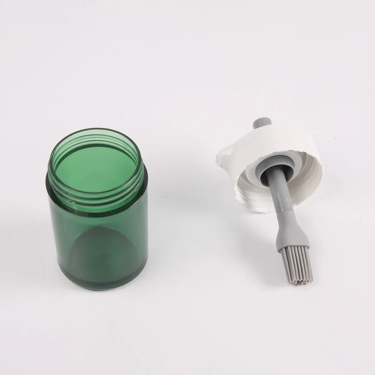 Eco-Friendly Durable Mini Silicone Pastry Basting Tool Brush with Oil Bottle