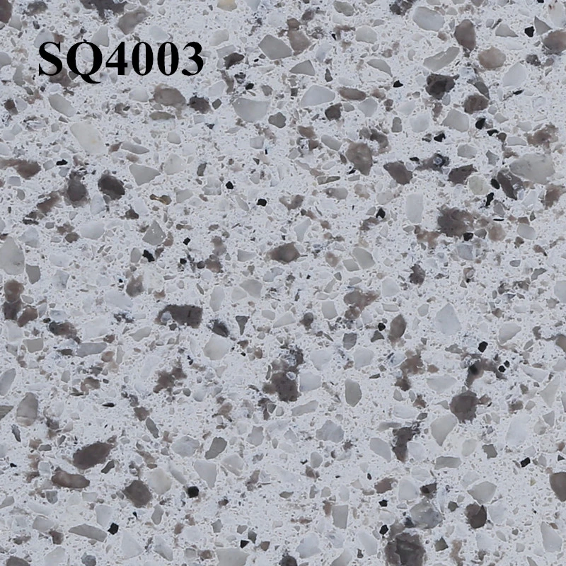 Foshan comptoir Quartz de cuisine à forte apparence de granit Sq4003