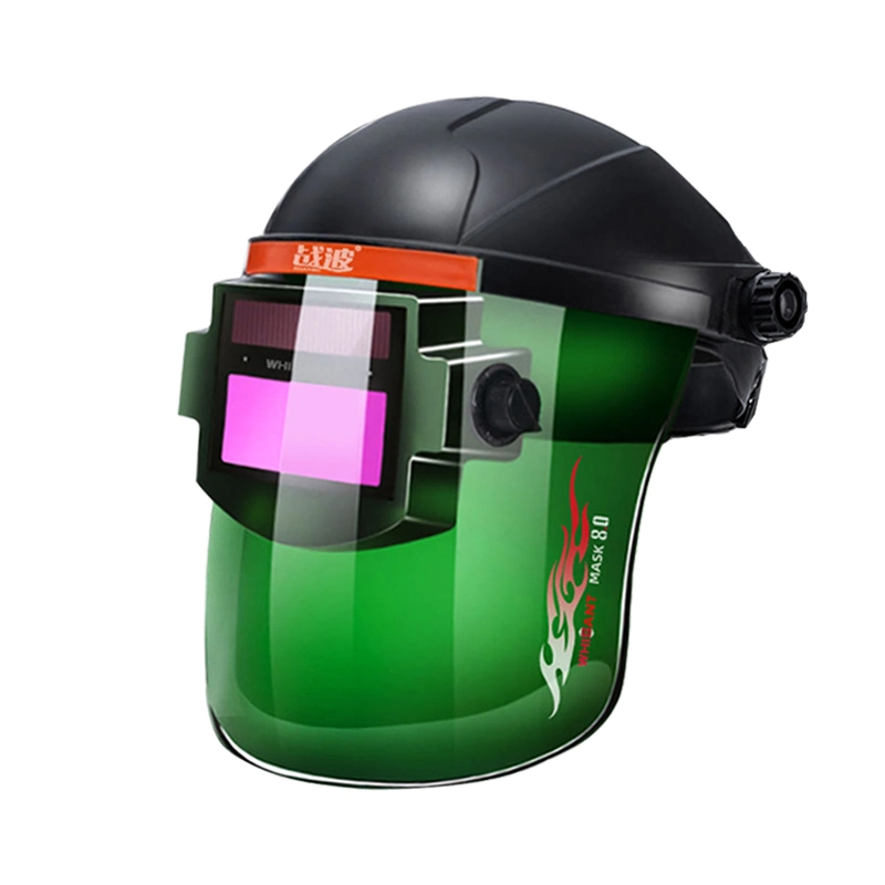 Best Selling Factory Direct Fancy Durable Lightweight Auto-Darkening Welding Helmet with Face Shield Set Full Face Protection