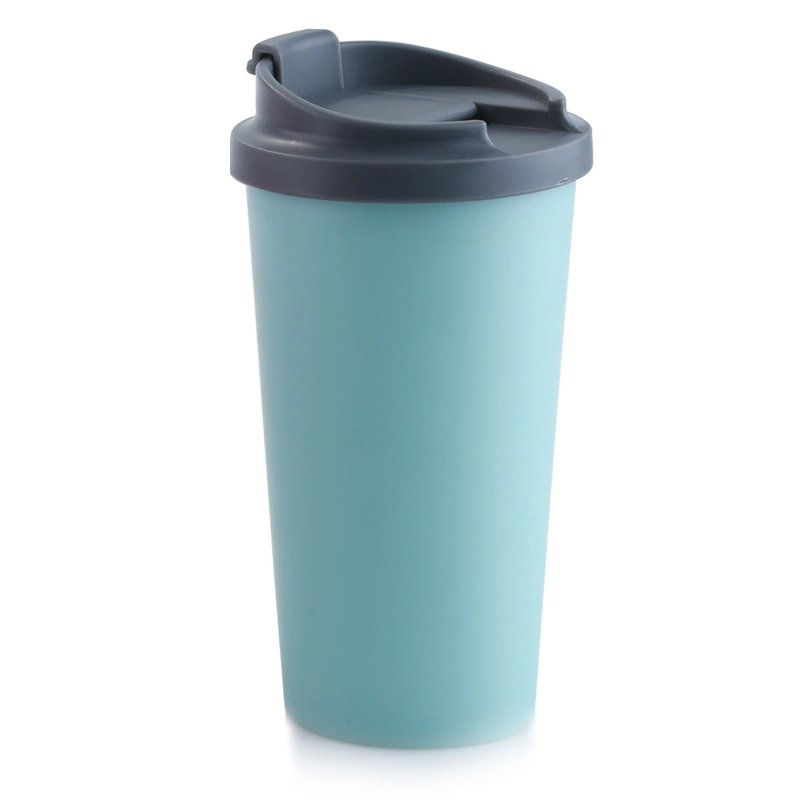 Popular Mug with Lid Reusable Cup Coffee Tumbler Plastic Manufacturers