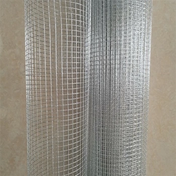 Cheap Factory Galvanized and PVC Coated Welded Metal Building Wire Mesh / 10 Gauge Galvanized Welded Wire Mesh