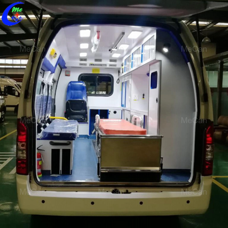 Hospital Emergency Vehicle Patient Transition Car ICU Ambulance