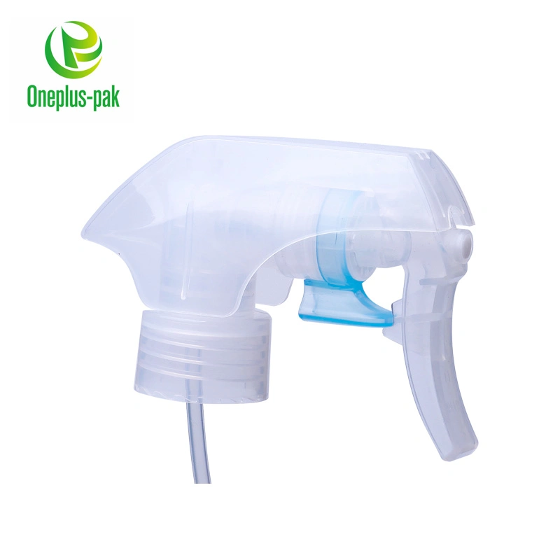 Pulverizador de Gatillo de plástico líquido bomba de mano de limpieza para el envase de botella