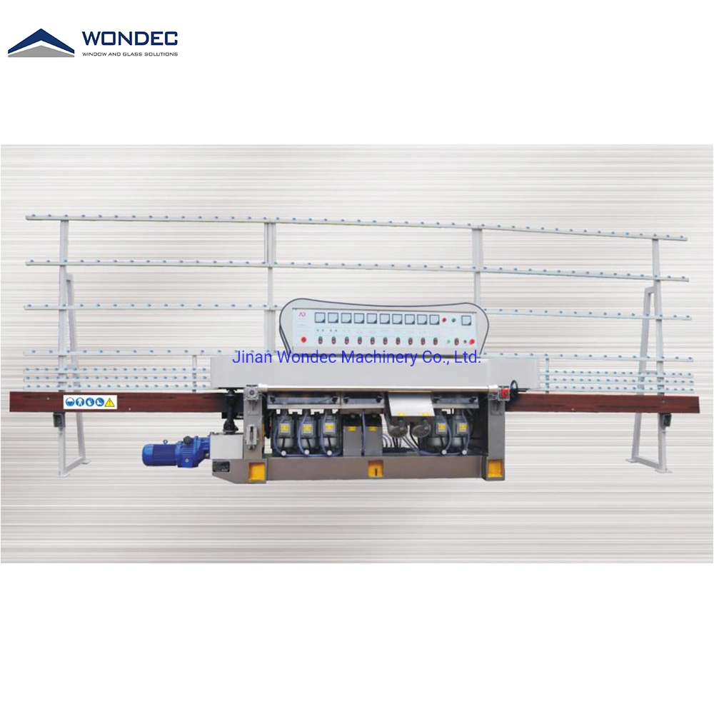 Glass Processing Equipment Straight Line Glass Beveling Edge Polishing Machine