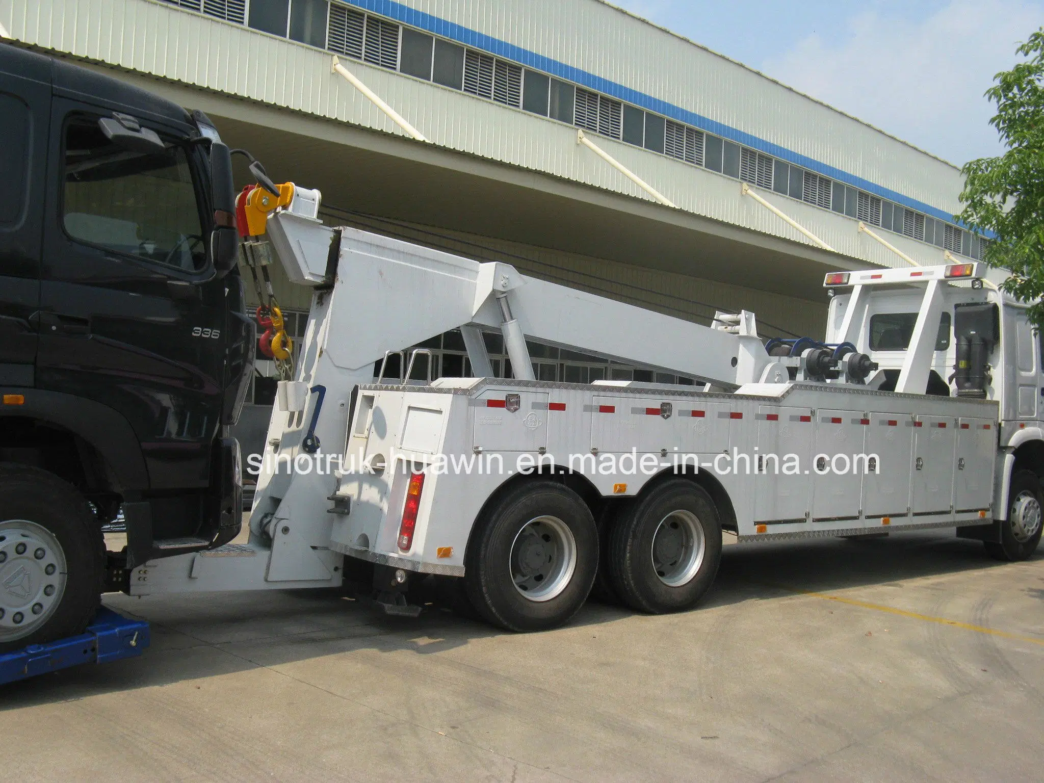 Wrecker Truck Broken Towed Truck for Sale