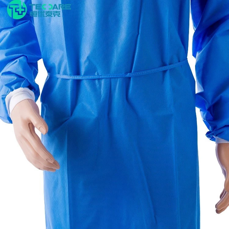 Medical Equipment Disposable Polyethylene Isolation Gown Protective Clothing