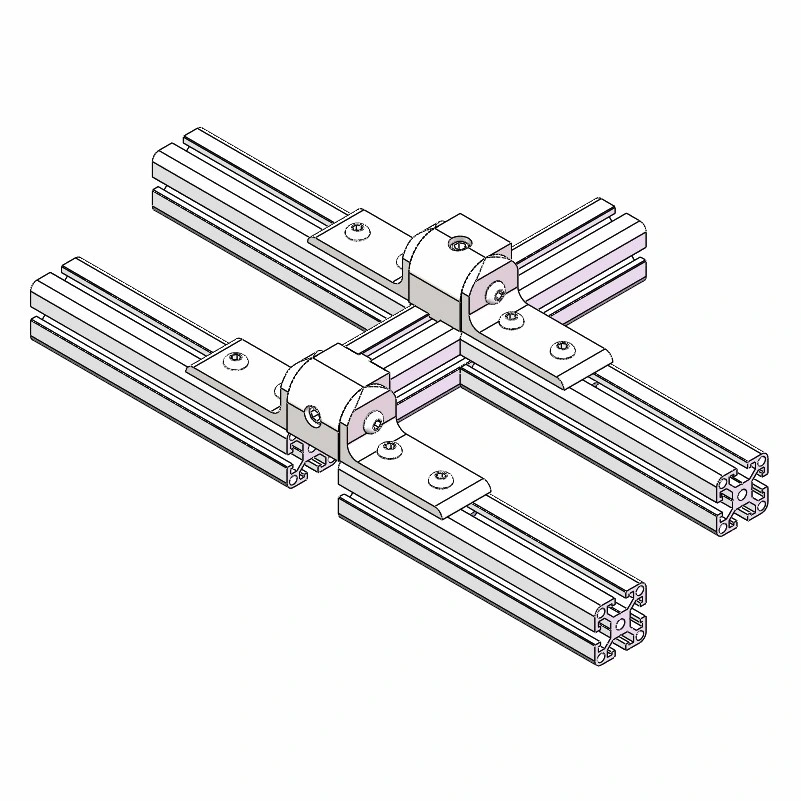 0 Degree 40 Right Angle Living Nub for Aluminium Profile