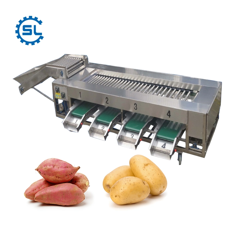 Vegetable Potato Grading System Potato Size Grader Machine