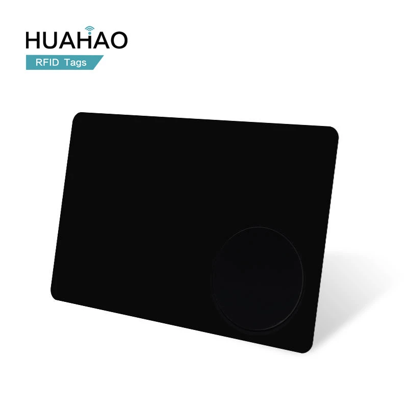 Huahao Manufacturer Custom Smart RFID NFC Metal Business Dual Frequency Key Card