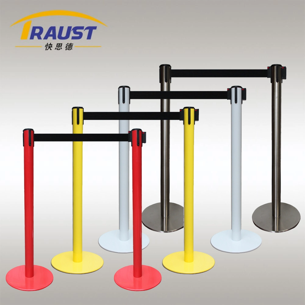 High quality/High cost performance Queue Line Control Barrier, Retractable Belt Stanchions