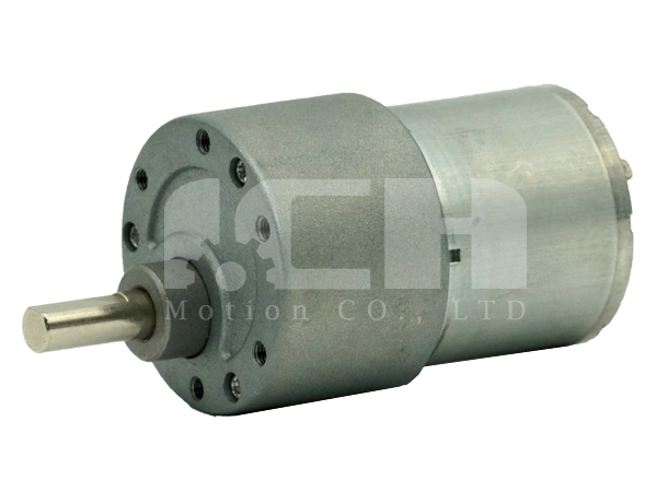 37mm 6V 12V 24V Brushed DC Motor with Gearbox Encoder Motorized Awning