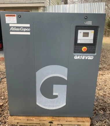 Atlas Copco GA Series Screw Air Compressor GA75VSD