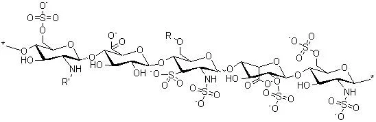 Preis Pharmazeutische chemische Reinheit Grad 99% CAS Nr. 9041-08-12 Heparin Natrium