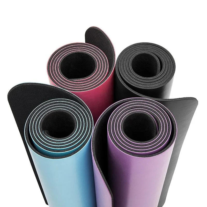 Wholesale/Supplier Manufacturer Custom Eco Friendly PU Natural Rubber Yoga Mat with Logo