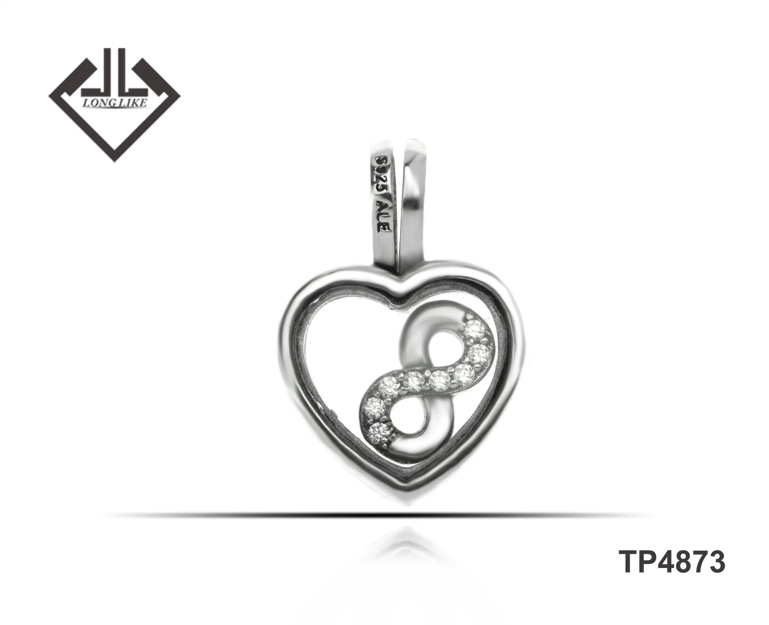 Bijoux Fashion Sterling Silver Jewellery Locket Charm Pendant Necklace