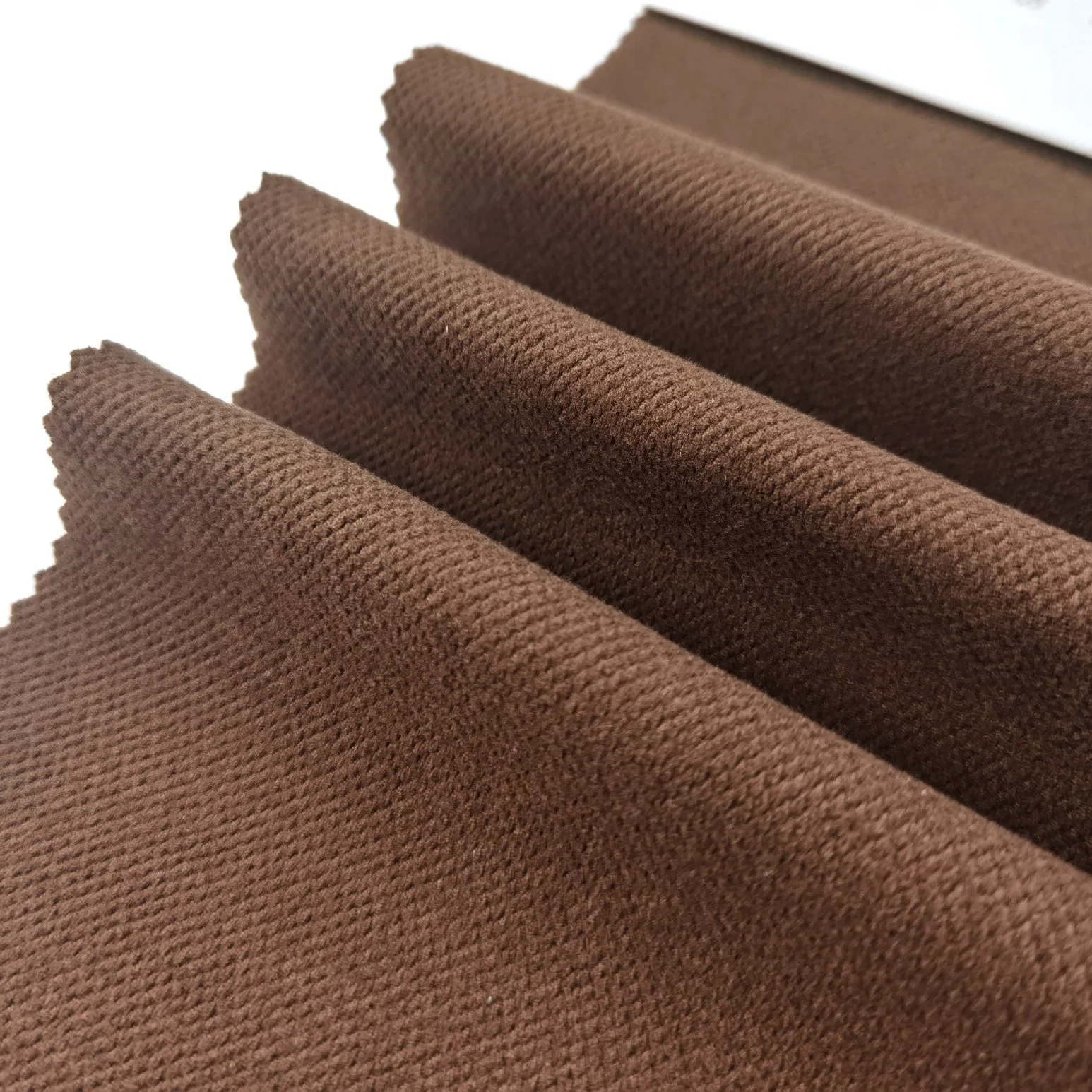 Factory Supplier Tr Brushed Garment Fabric for Autumn and Winter Leisure Suits