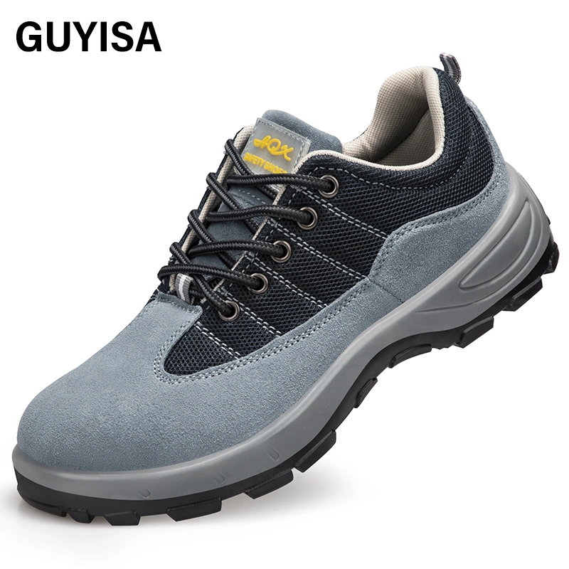 Guyisa Outdoor Work Safety Shoes High quality/High cost performance  Iron Toe for Men