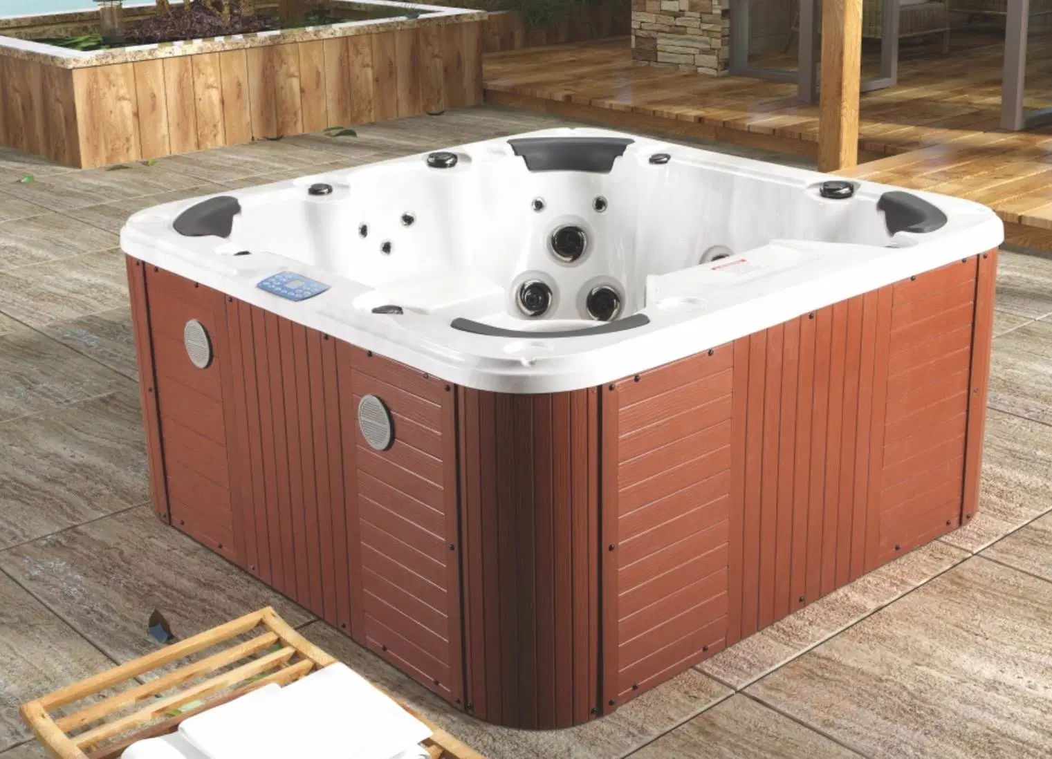 Portable High Quality Acrylic European Style Outdoor SPA