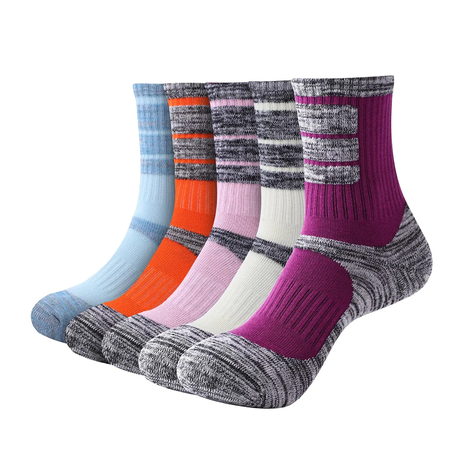 Chaussettes de compression tube long de l'exécution de marathon de chaussettes de sport, unisexe longueur genou respirant randonnée pédestre, le genou de chaussettes hautes chaussettes pour hommes et femmes