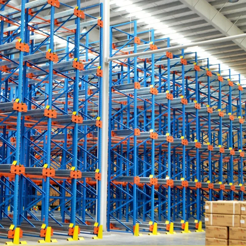 Warehouse Storage Iron Shelving Radio Shuttle Pallet Racking System