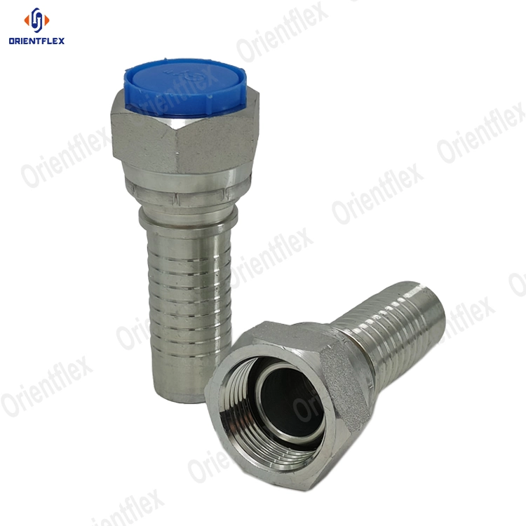 High Pressure Quick Disconnect Steel Hydraulic Hose End Connections Fitting