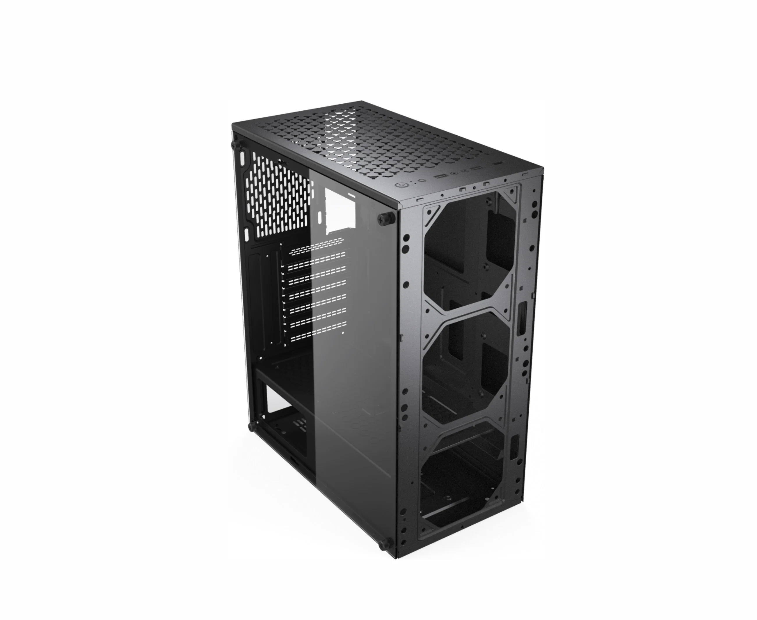 Hot-Selling Moda diseñado Torre PC Desktop ATX carcasa para ordenador