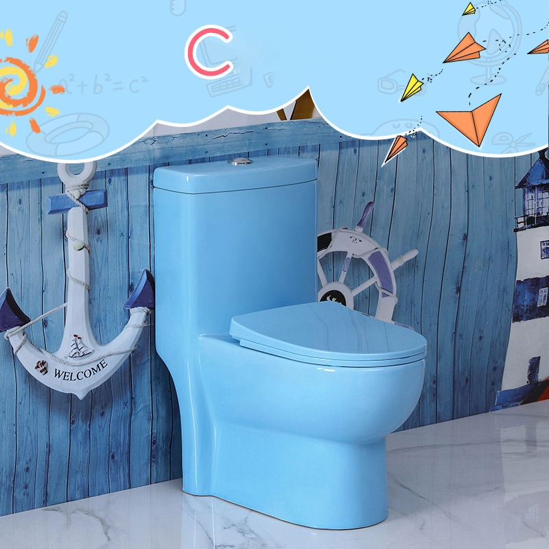 Fancy Children&prime; S Colored Toilet Bowl Small Ceramic Sanitary Toddler School Cocuk Tuvalet Kids Toilet