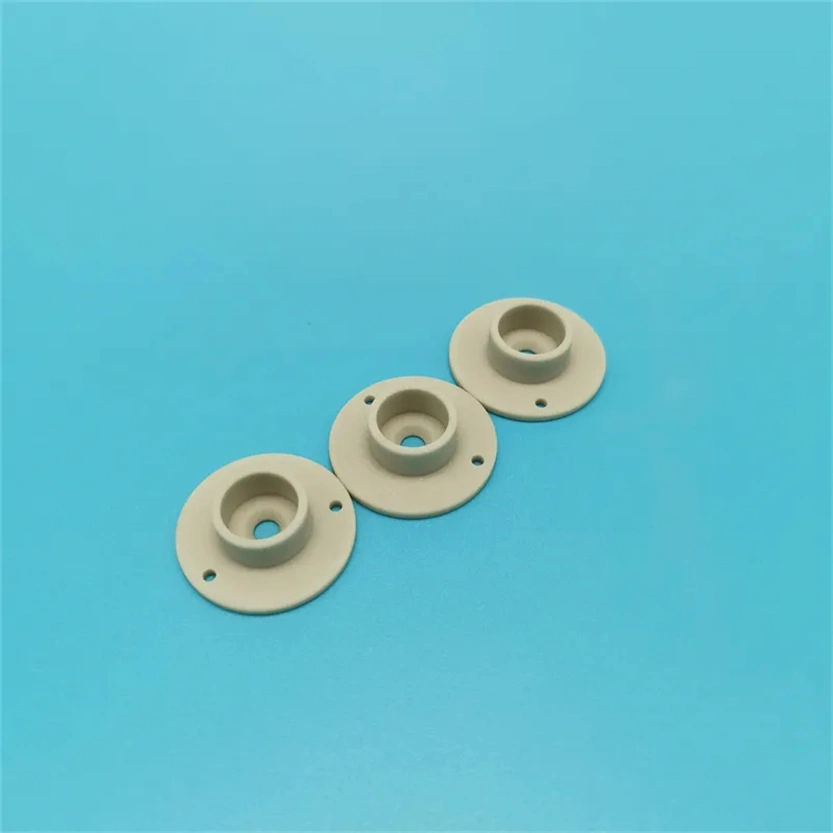 Customized Grey Color High Heat Conductivity 180W/M. K Aluminum Nitride Aln Ceramic Insulation Disc Part