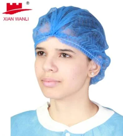 Disposable PP Non-Woven Strip Clip Cap Surgical Doctor Hat