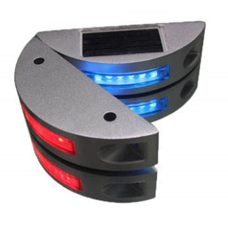 High quality/High cost performance  Flash LED Imported PC Solar Road Stud