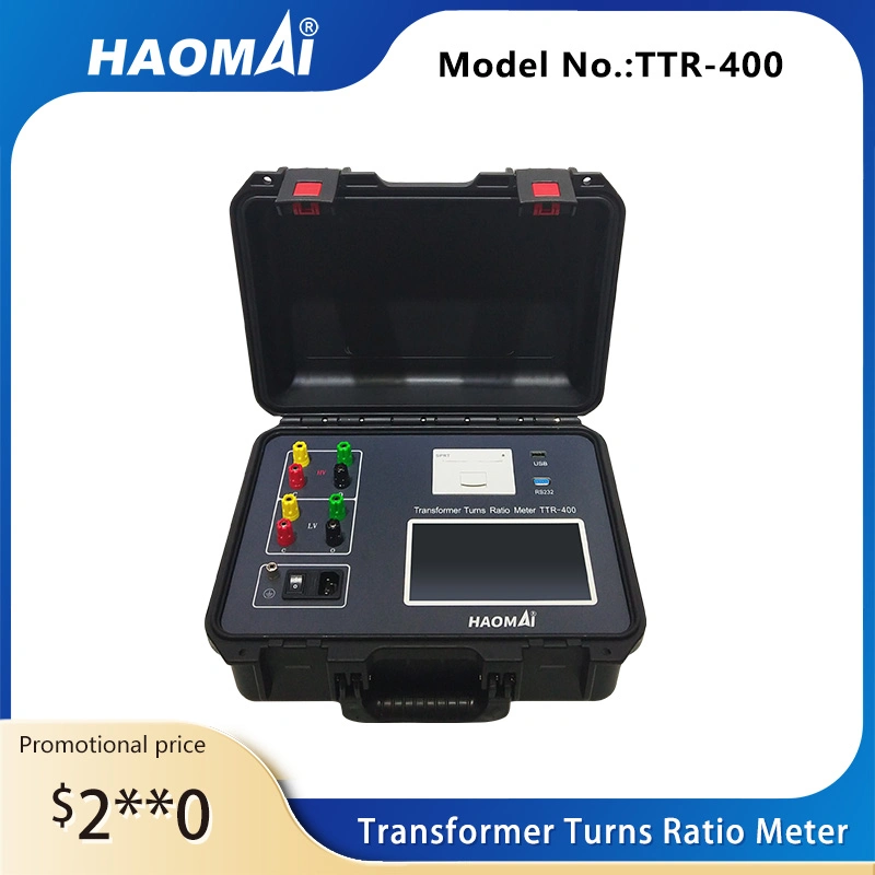 IEC Standard Electrical Transformation Ration Meter Automatic Transformer Ratio Tester