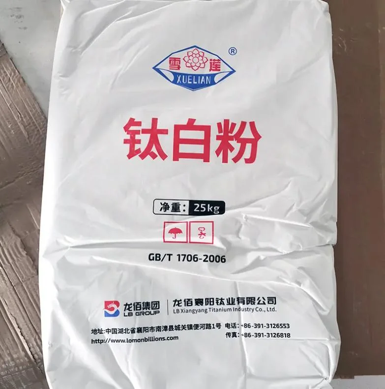 Alimentation d'usine chinoise en vrac de dioxyde de titane rutile Blr-996 Produit chimique pour le caoutchouc de haute qualité de peinture en plastique