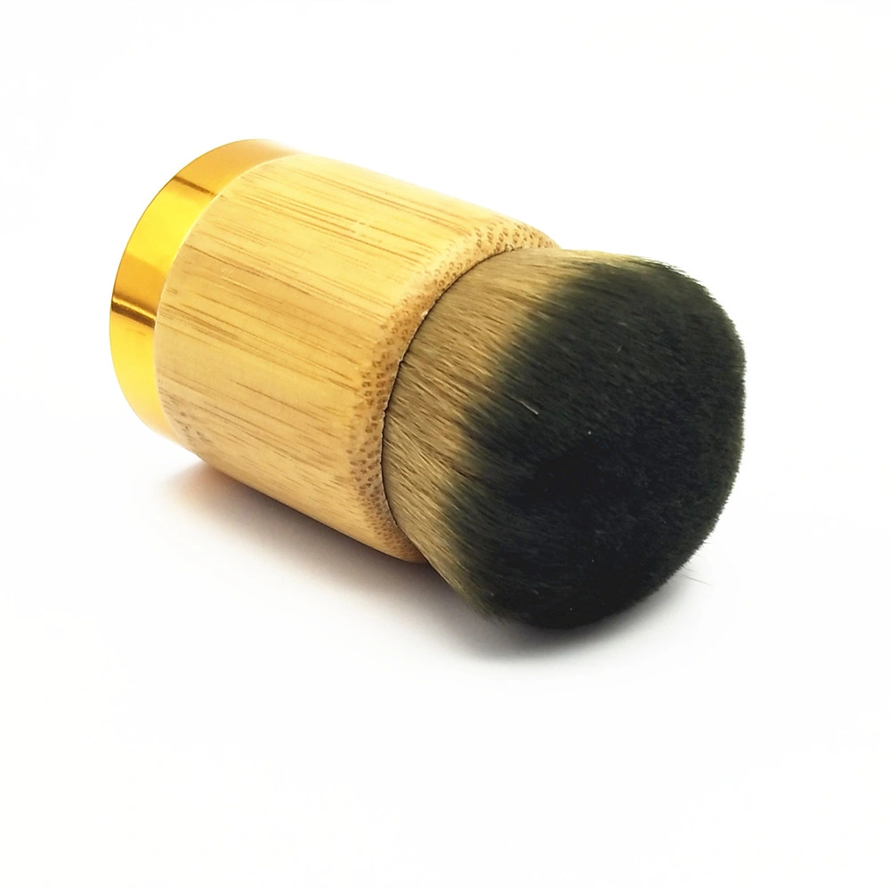 Eco-Friendly Bamboo Handle Kabuki Powder Beauty Tool Foundation Makeup Brush