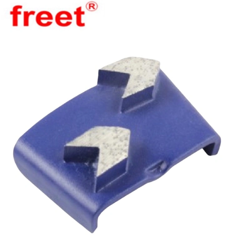 Arrow Segments Diamond Concrete Abrasive Disc Floor Grinding Block for HTC Grinder