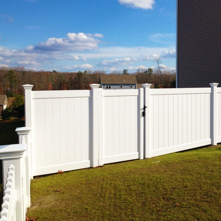 Vinyl Privacy Fence, PVC Privacy Fence, Plastic Privacy Fence Garden Pool House PVC Picket Fence Panel