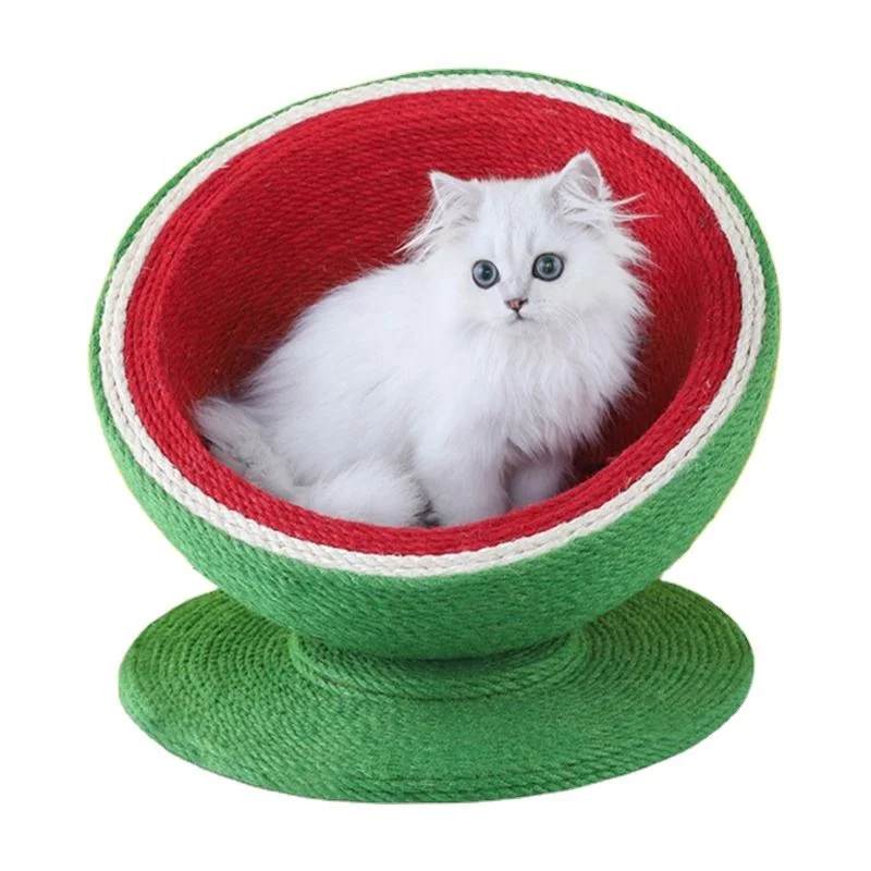 Raspador Designer moderno Moda bonito DIY Watermelon escalada Cat Tree Torre da Casa