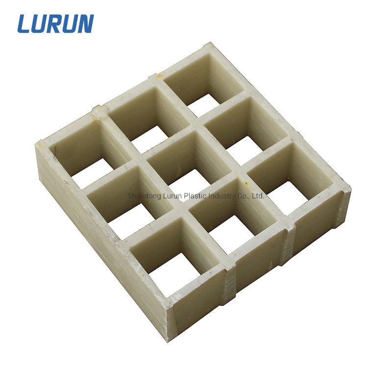 High Strength Composite Fiberglass Grating GRP Decking Solid Molded FRP Grating