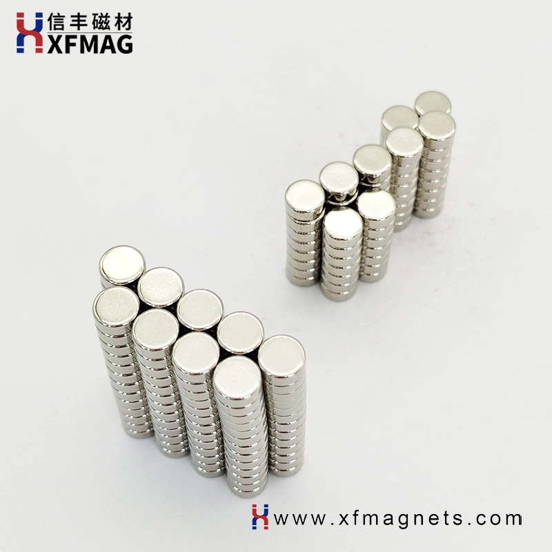 D10*3 Cylinder Magnetic Rare Earth Strong Permanent Nickel N35sh Neodymium NdFeB Magnet