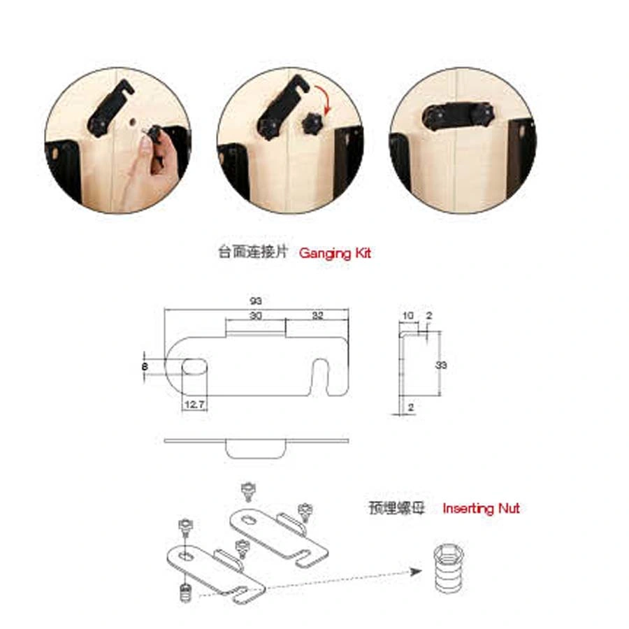 Wholesale/Supplier Table Save Space Office School Conference Hall Folding Training Desk