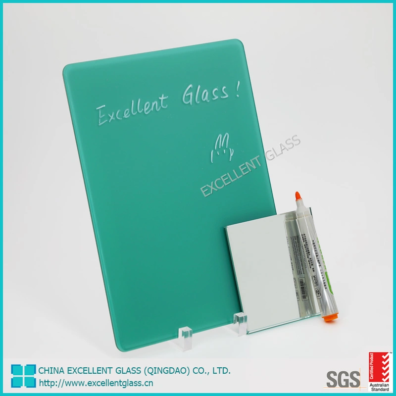 Laminated Glass with PVB Interlayer /Flat Laminated Glass/Colored Laminated Glass /Safety Building Glass /Tempered Glass Wall Writing White Board