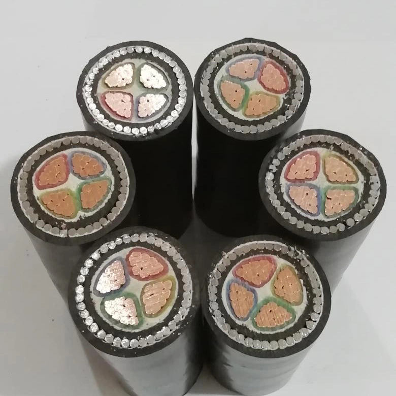 76/132kv High Voltage XLPE Insulated Copper Wires Screen Metallic &amp; Plastic Compound Water Proof Layer PE Sheath Power Wire