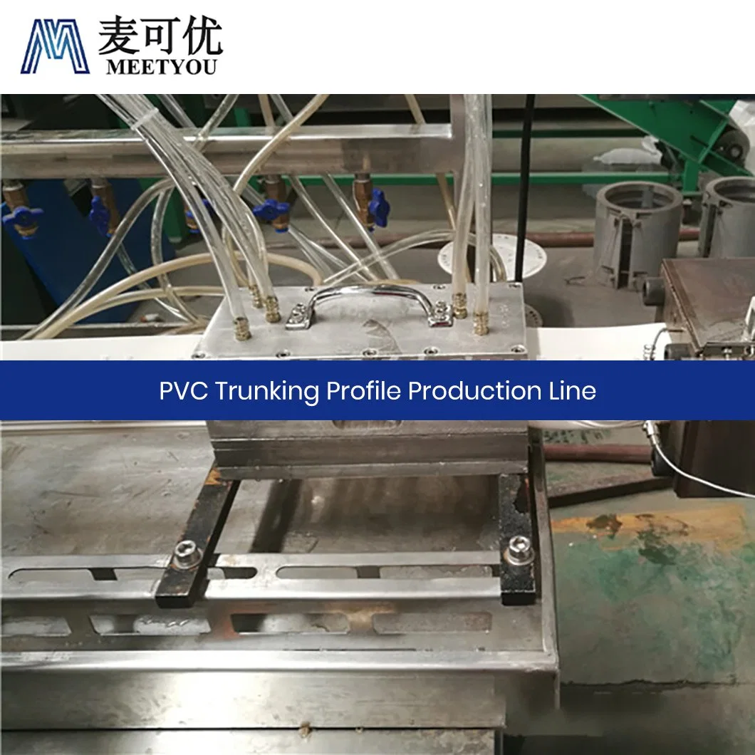 Meetyou Machinery 150mm Plastic Trunking Profile Production Line High-Quality China PVC High Degree Automation Extrusion Trunking Production Line Supplier