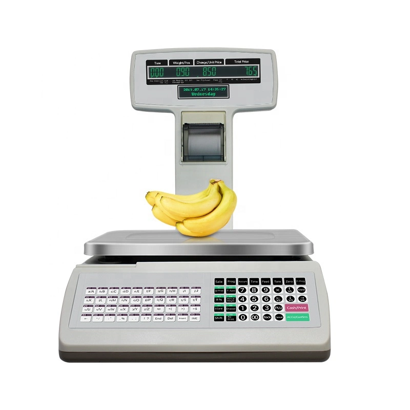 Price Computing Electronic Barcode Weighing Cash Register Scale